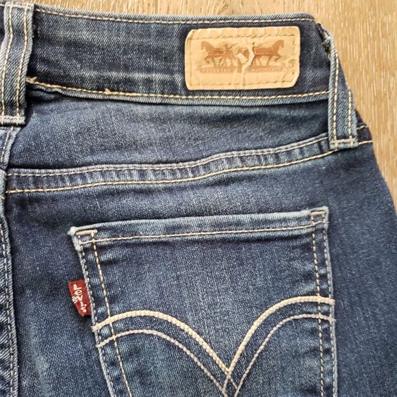 Levi’s Denim Jean Legging Jeggings Med Wash Skinny Stretchy, 23" waist - Picture 6 of 15